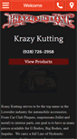 Mobile Screenshot of krazykutting.com