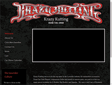 Tablet Screenshot of krazykutting.com